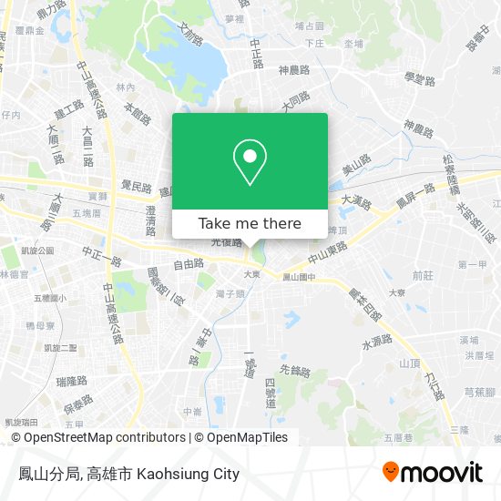 鳳山分局地圖