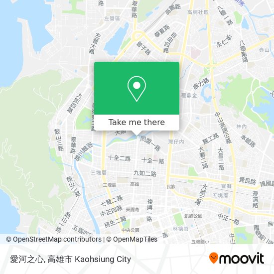 愛河之心 map