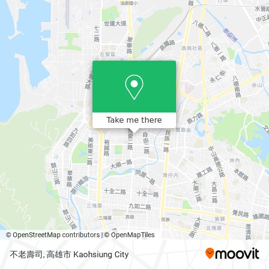 不老壽司 map