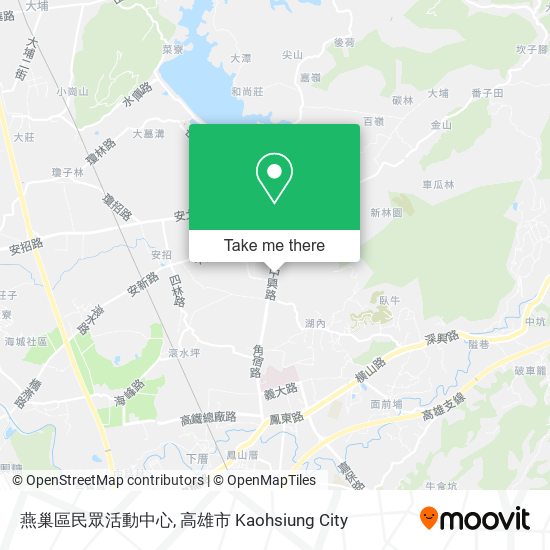 燕巢區民眾活動中心 map
