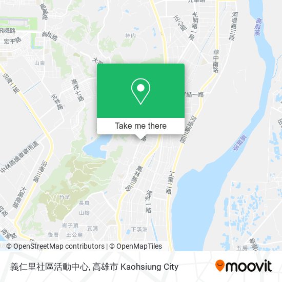 義仁里社區活動中心地圖