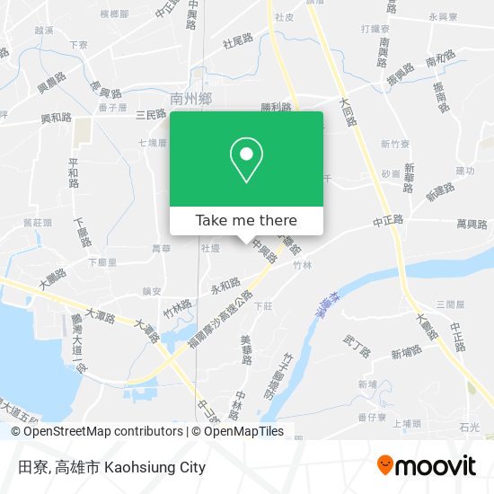 田寮 map