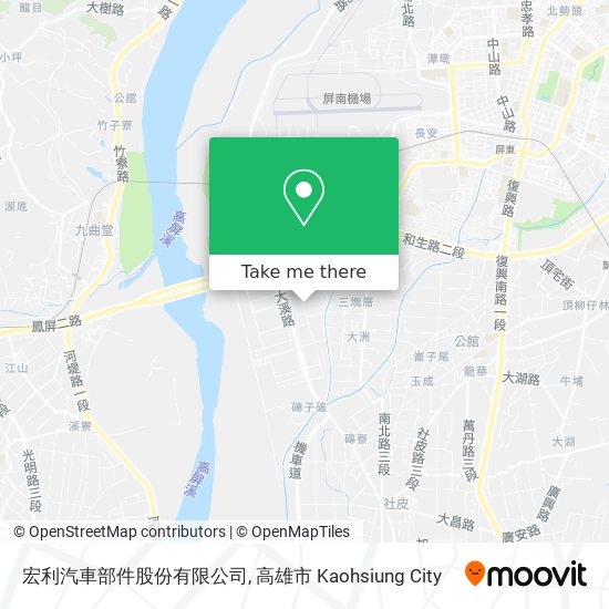 宏利汽車部件股份有限公司 map
