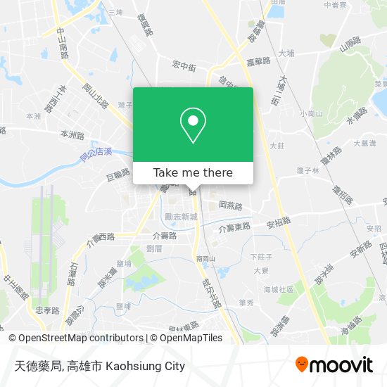天德藥局地圖