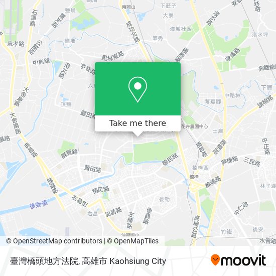 臺灣橋頭地方法院 map