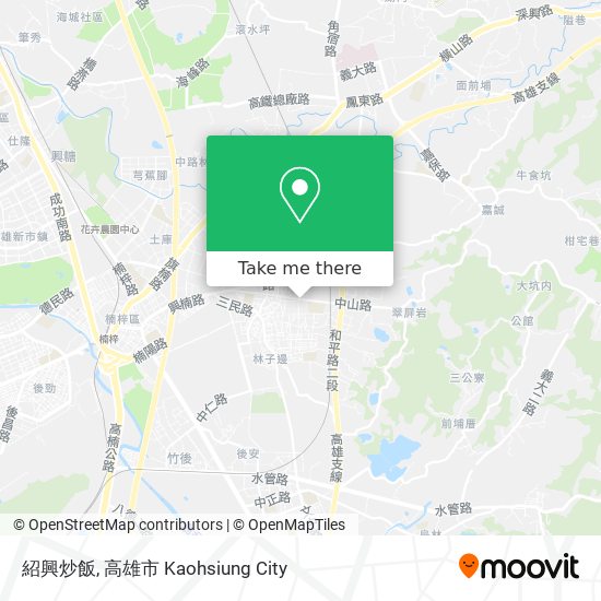 紹興炒飯 map