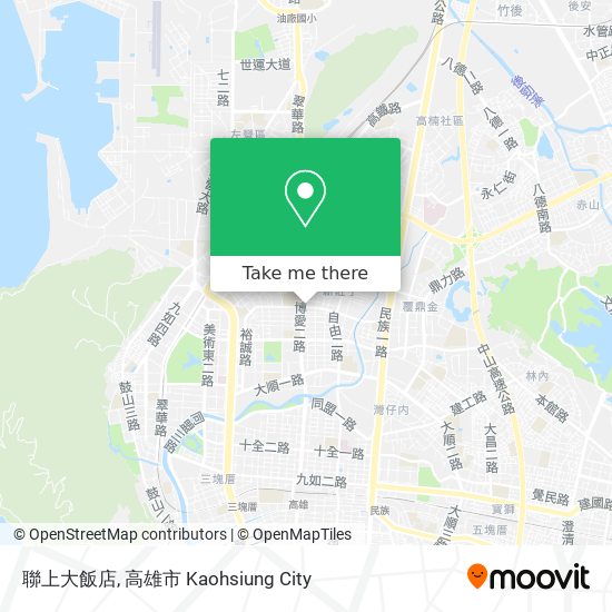 聯上大飯店 map