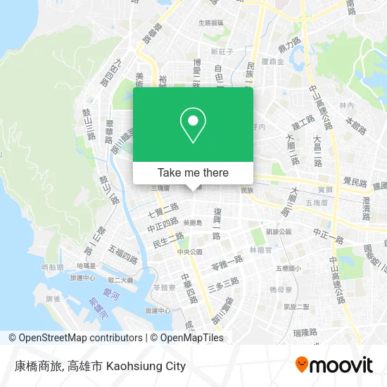 康橋商旅 map
