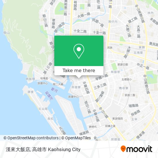 漢來大飯店 map