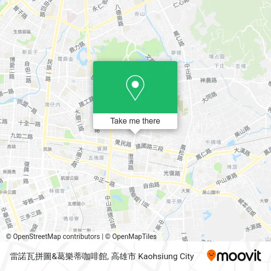 雷諾瓦拼圖&葛樂蒂咖啡館地圖