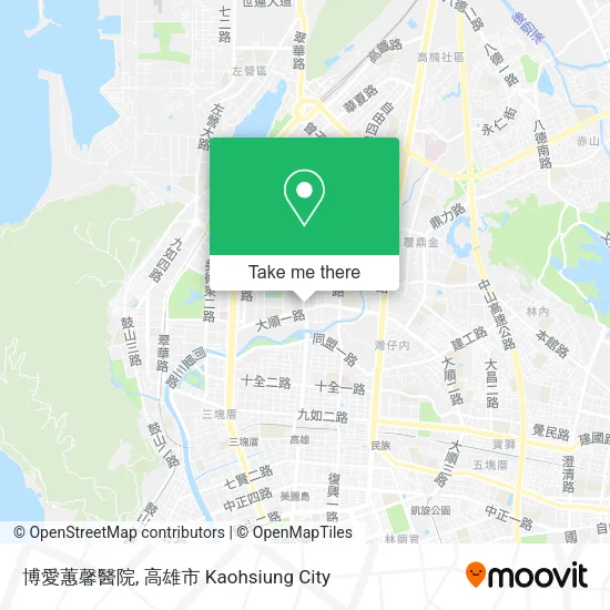 博愛蕙馨醫院 map