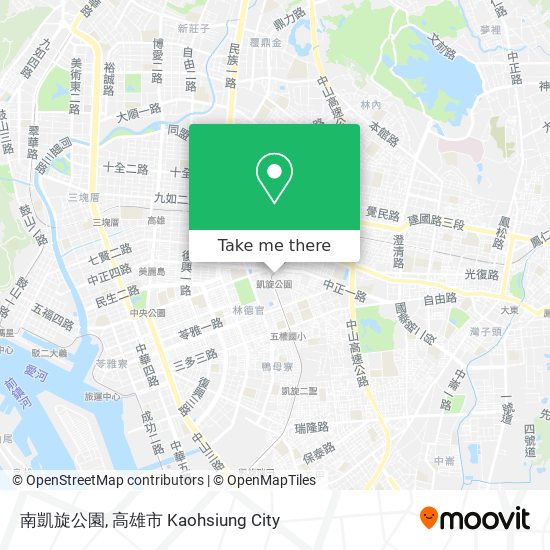 南凱旋公園 map