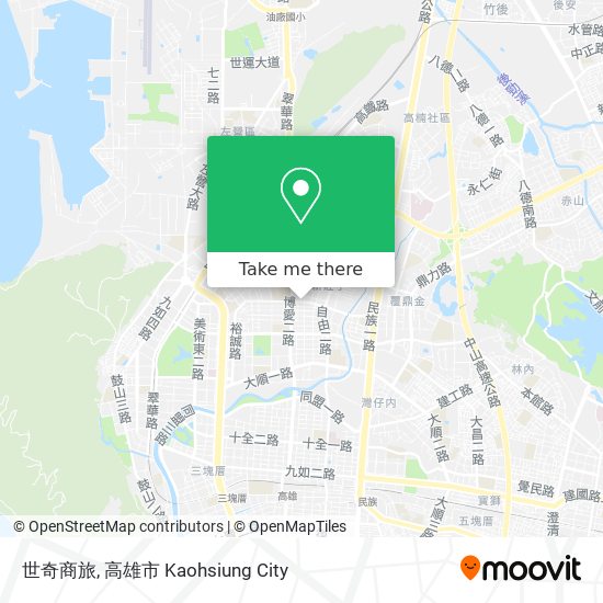 世奇商旅地圖