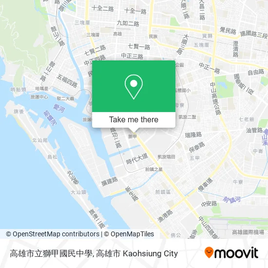 高雄市立獅甲國民中學 map