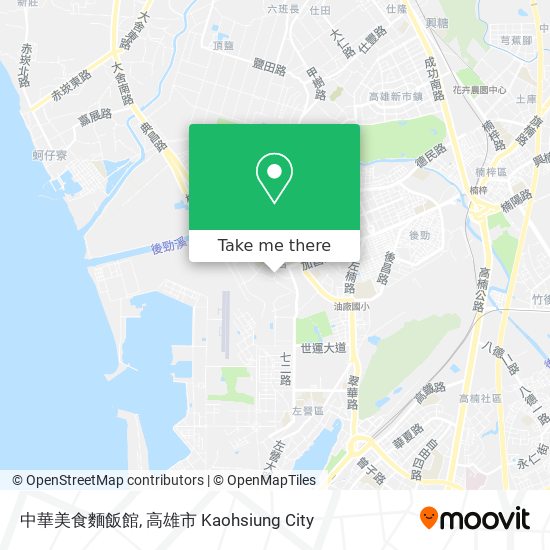 中華美食麵飯館 map