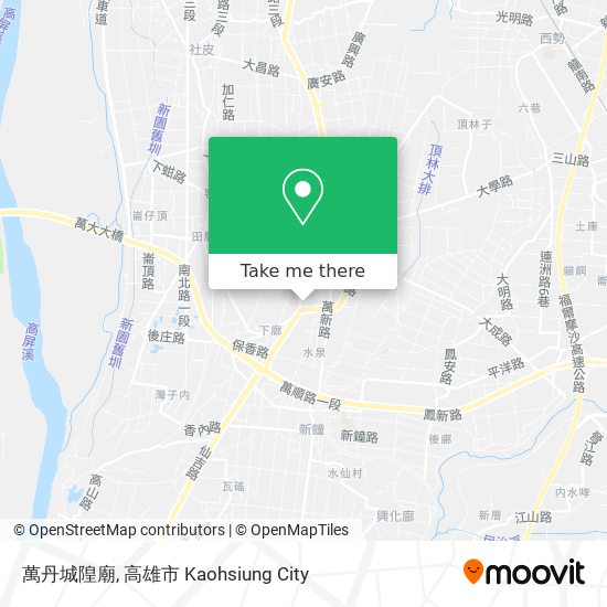 萬丹城隍廟 map
