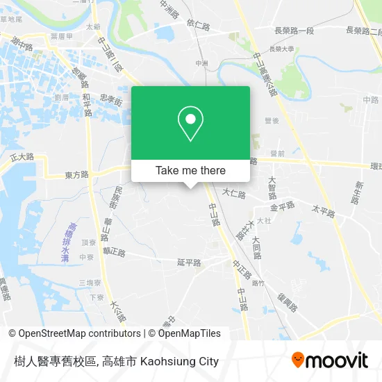 樹人醫專舊校區地圖