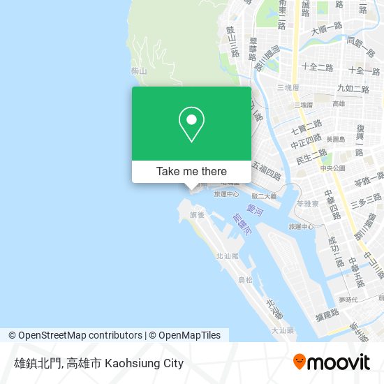雄鎮北門 map