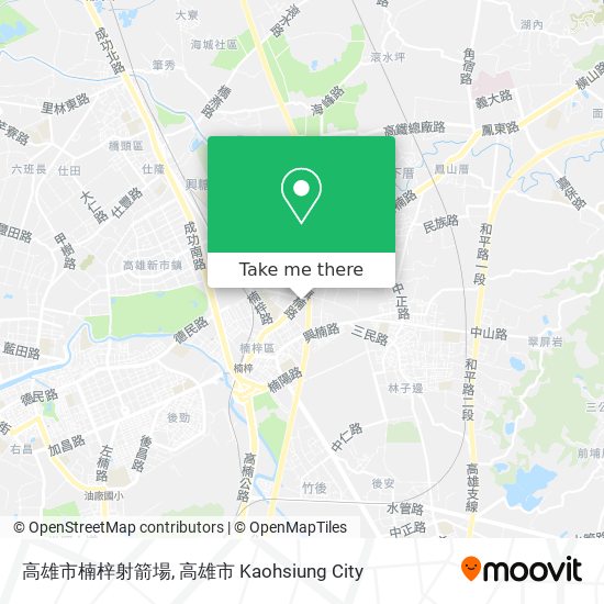 高雄市楠梓射箭場 map