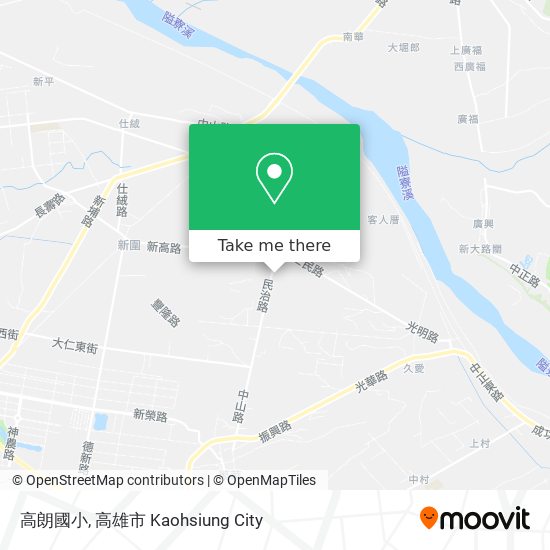 高朗國小地圖
