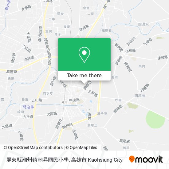 屏東縣潮州鎮潮昇國民小學 map