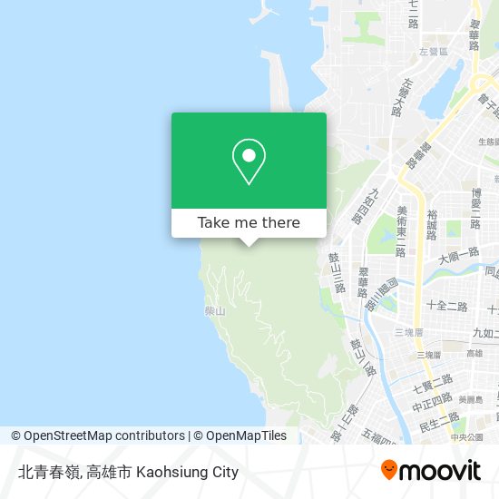 北青春嶺 map