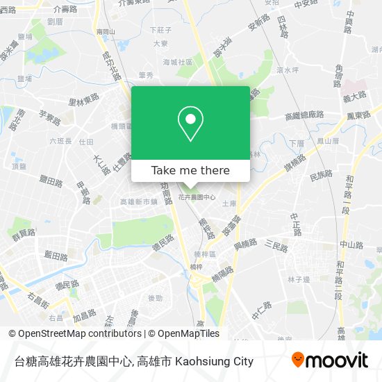 台糖高雄花卉農園中心 map