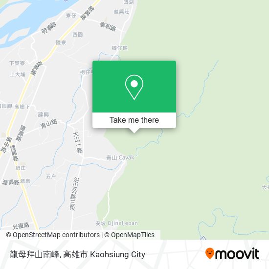 龍母拜山南峰 map