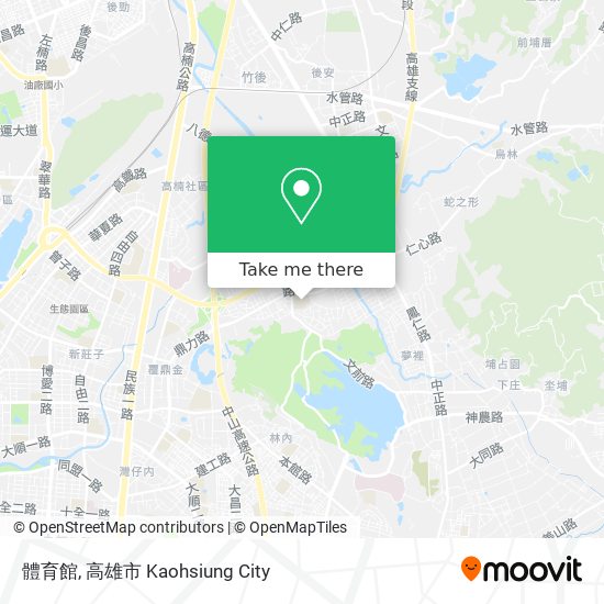 體育館 map