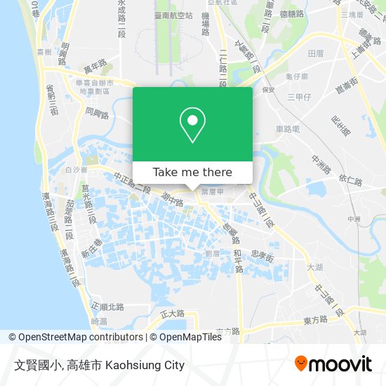 文賢國小 map