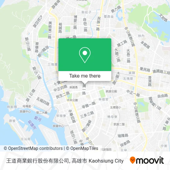 王道商業銀行股份有限公司 map