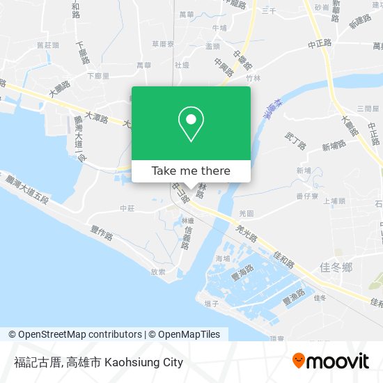 福記古厝地圖