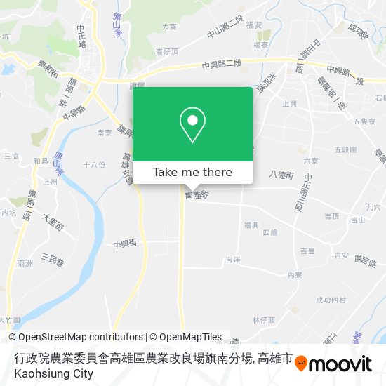 行政院農業委員會高雄區農業改良場旗南分場 map