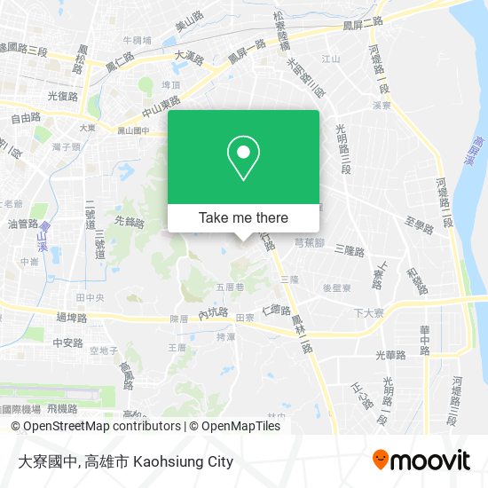 大寮國中地圖