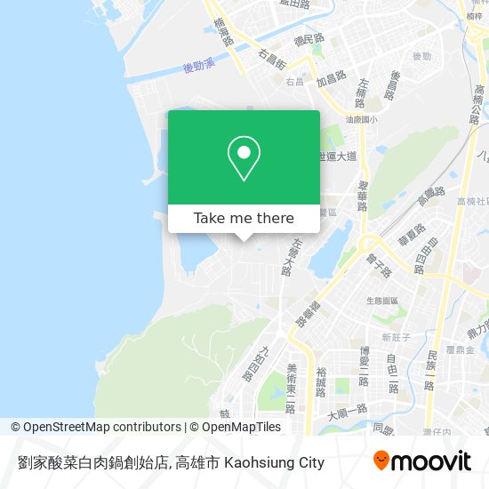 劉家酸菜白肉鍋創始店地圖
