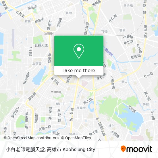 小白老師電腦天堂地圖