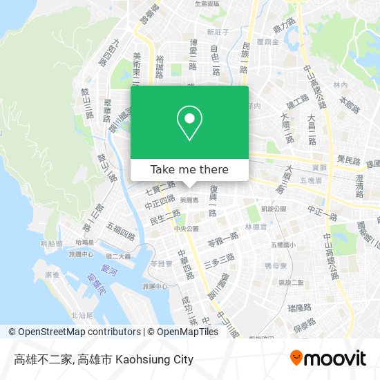 高雄不二家 map