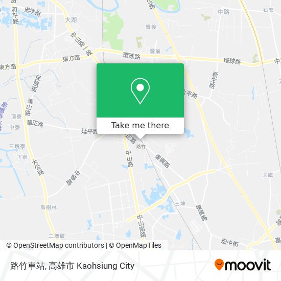 路竹車站地圖