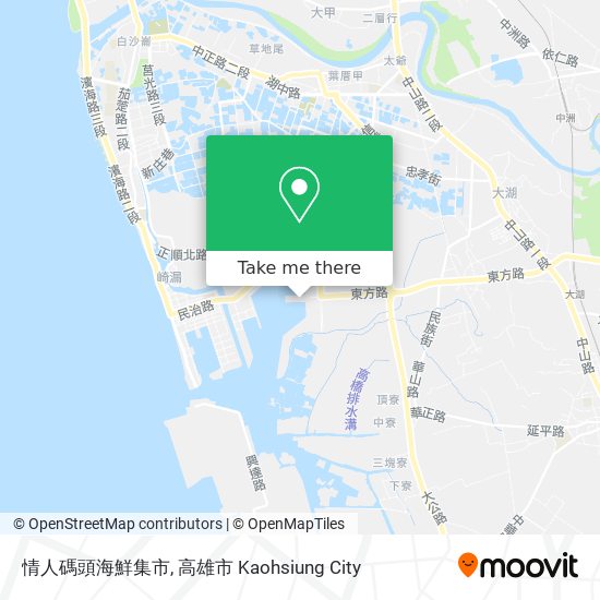 情人碼頭海鮮集市 map