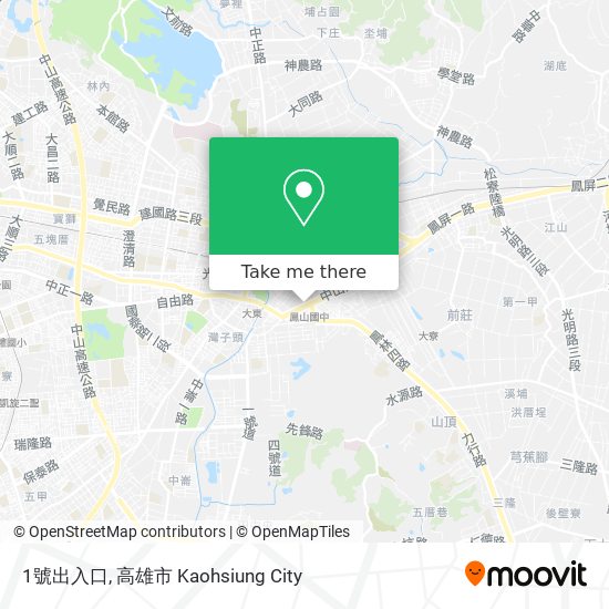 1號出入口 map