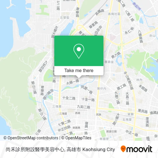 尚禾診所附設醫學美容中心 map