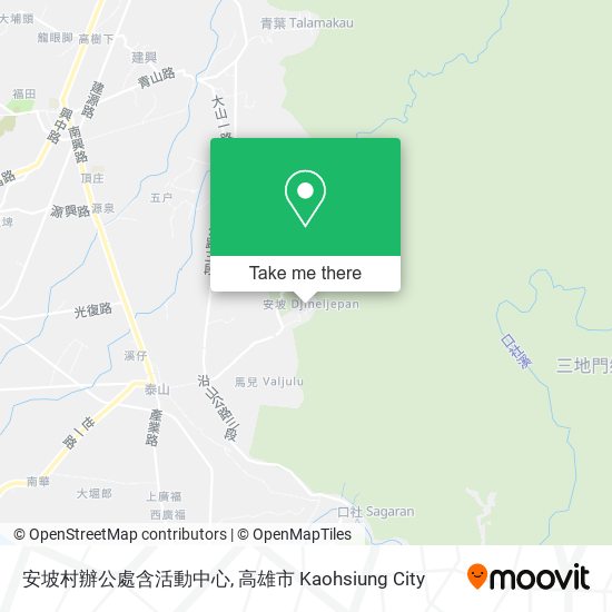 安坡村辦公處含活動中心 map