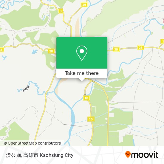 濟公廟 map