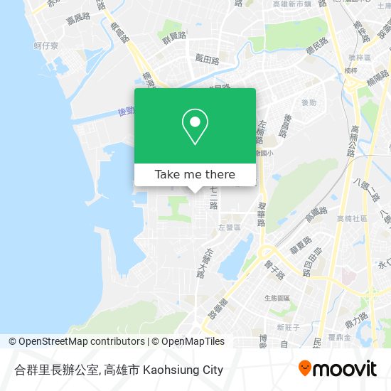 合群里長辦公室 map