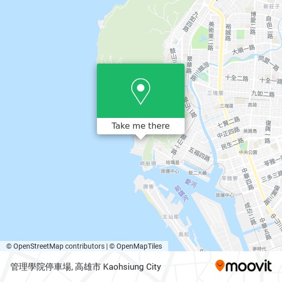 管理學院停車場 map