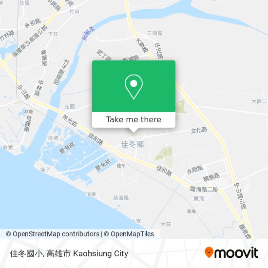 佳冬國小 map