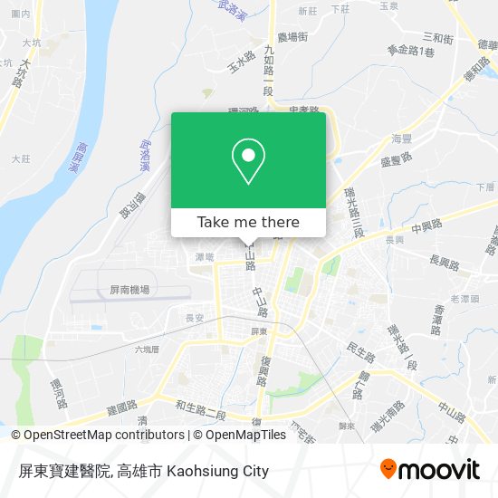 屏東寶建醫院 map