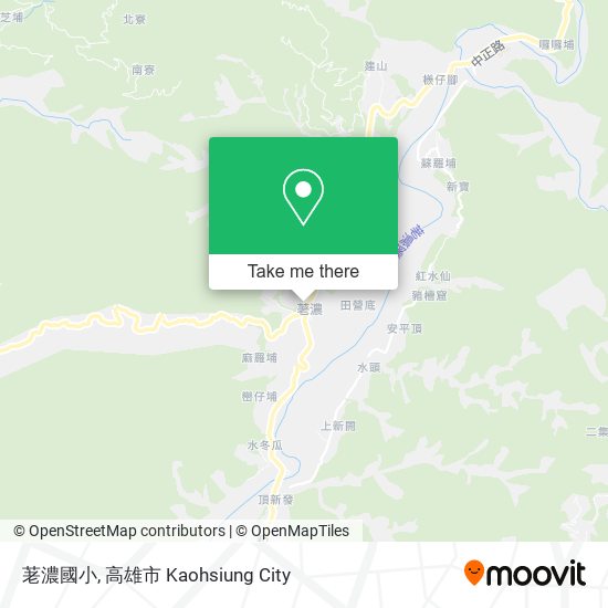 荖濃國小 map