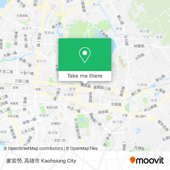 麥當勞 map