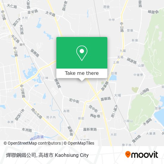 燁聯鋼鐵公司 map